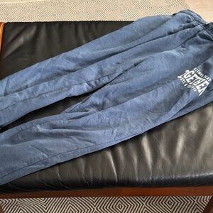 Kid’s Blue Joggers  with White Print